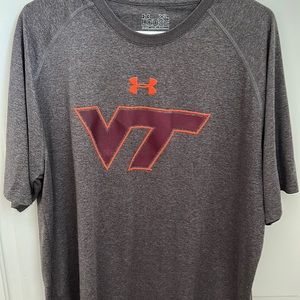 VIRGINIA TECH UNDER ARMOUR HEAT GEAR SHIRT